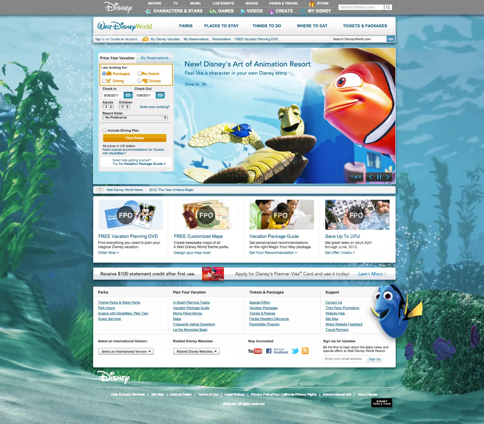WDW Faux Homepage DAAR 8