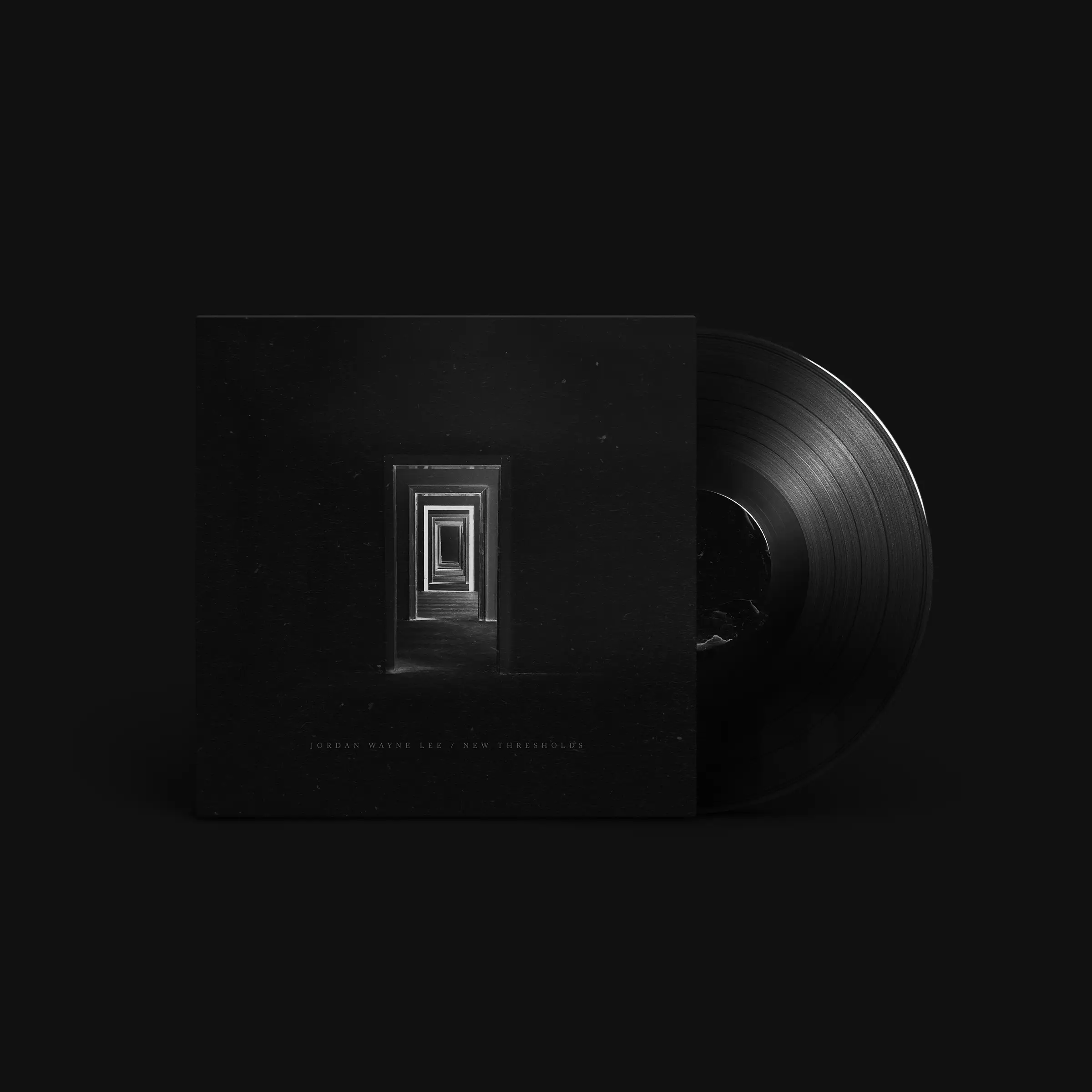 NEW THRESHOLDS Vinyl Record PSD MockUp