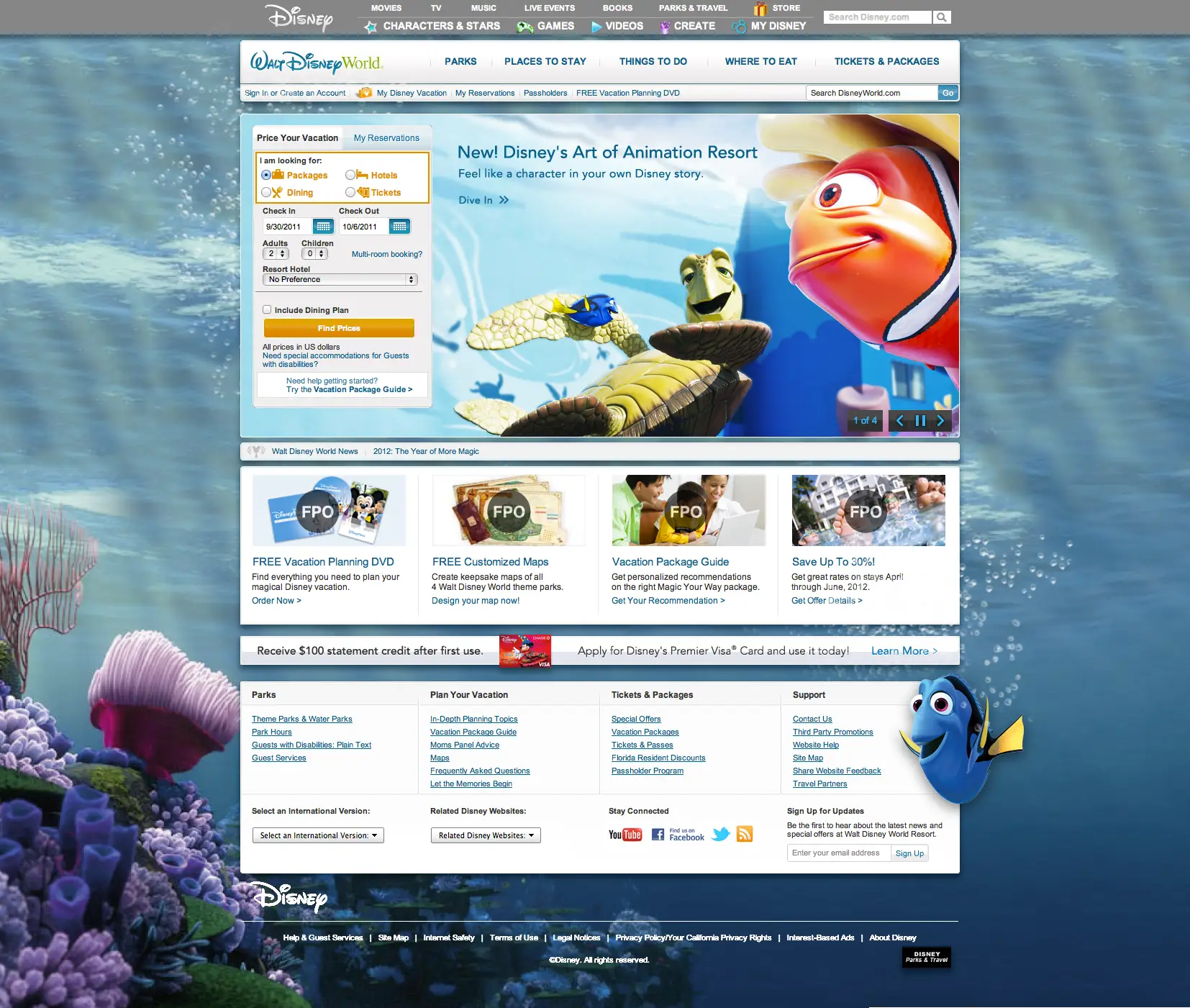 WDW Faux Homepage DAAR 9