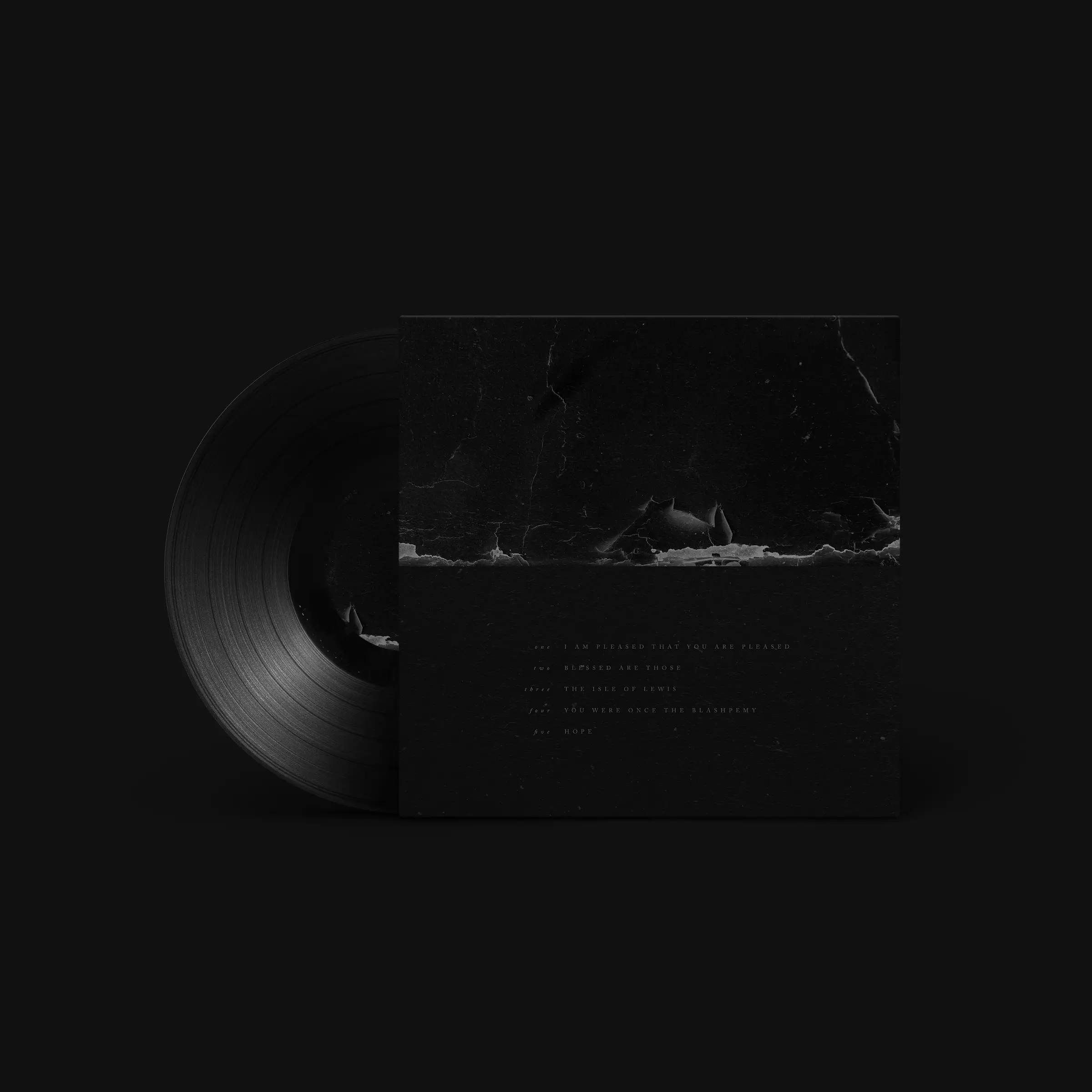 NEW THRESHOLDS BACK Vinyl Record PSD MockUp