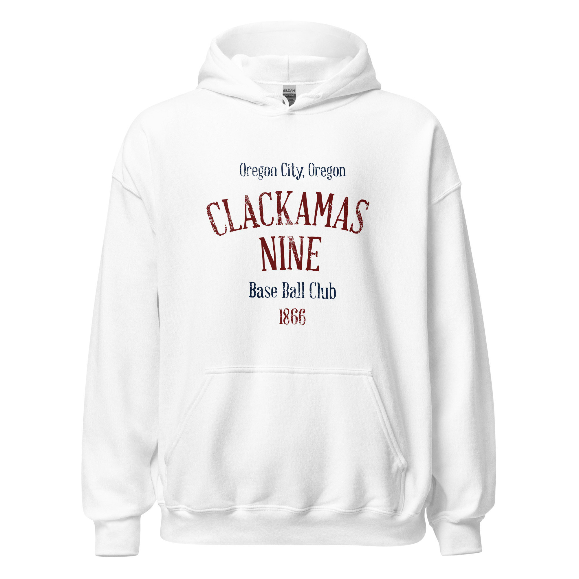 Clackamas Nine Baseball Club 1866 Unisex Hoodie