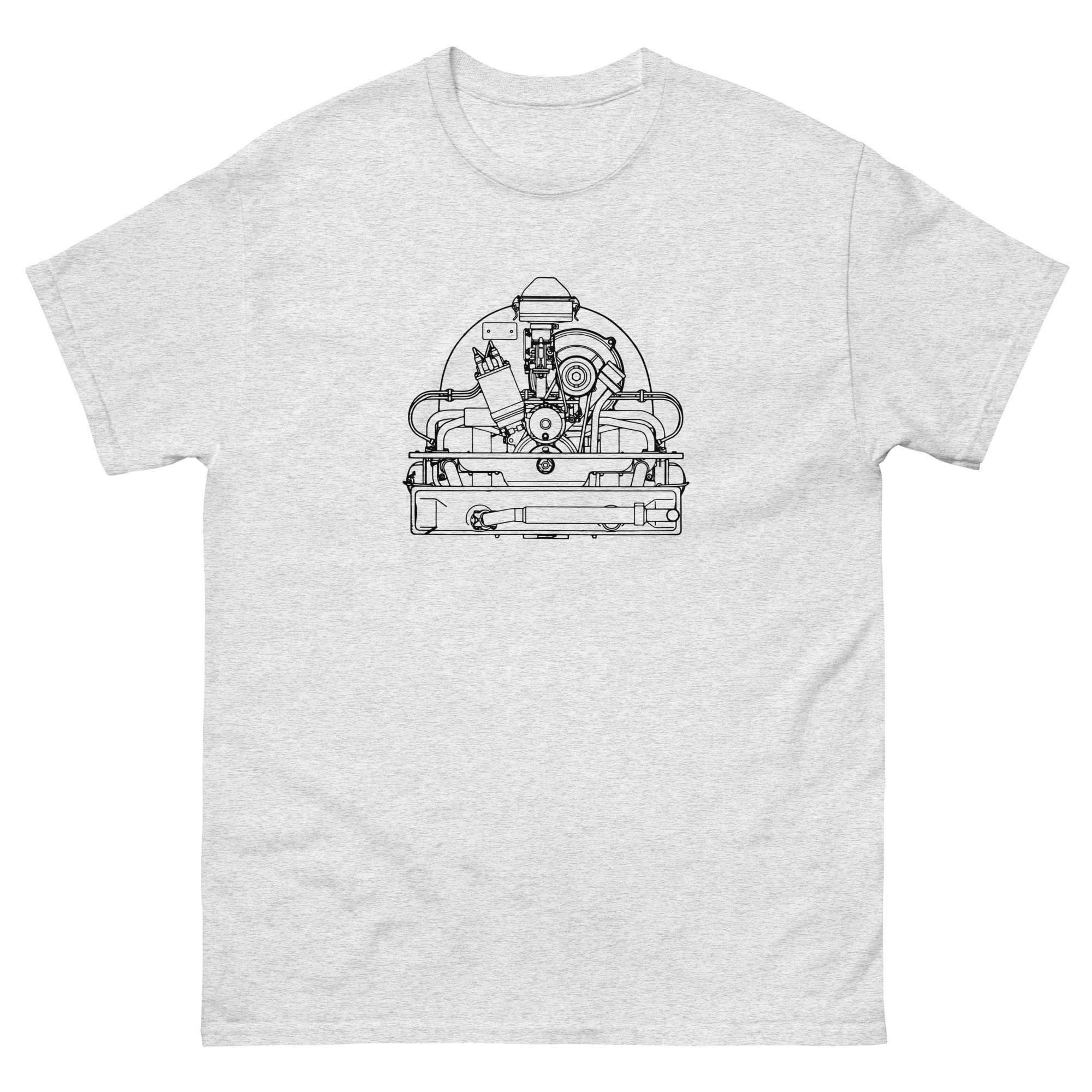 36hp Black Print Unisex classic tee