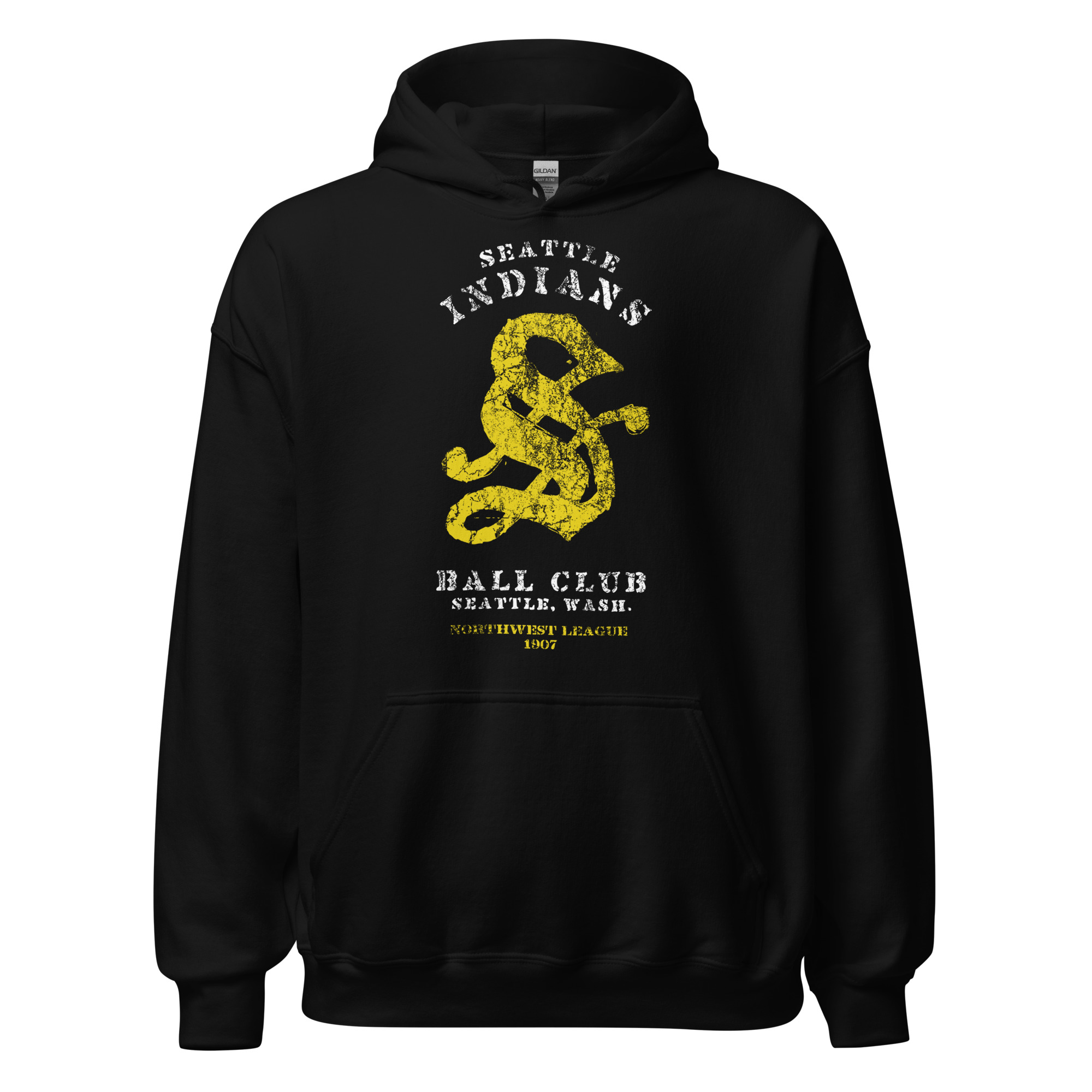 Seattle Indians Baseball Club 1907 Unisex Hoodie