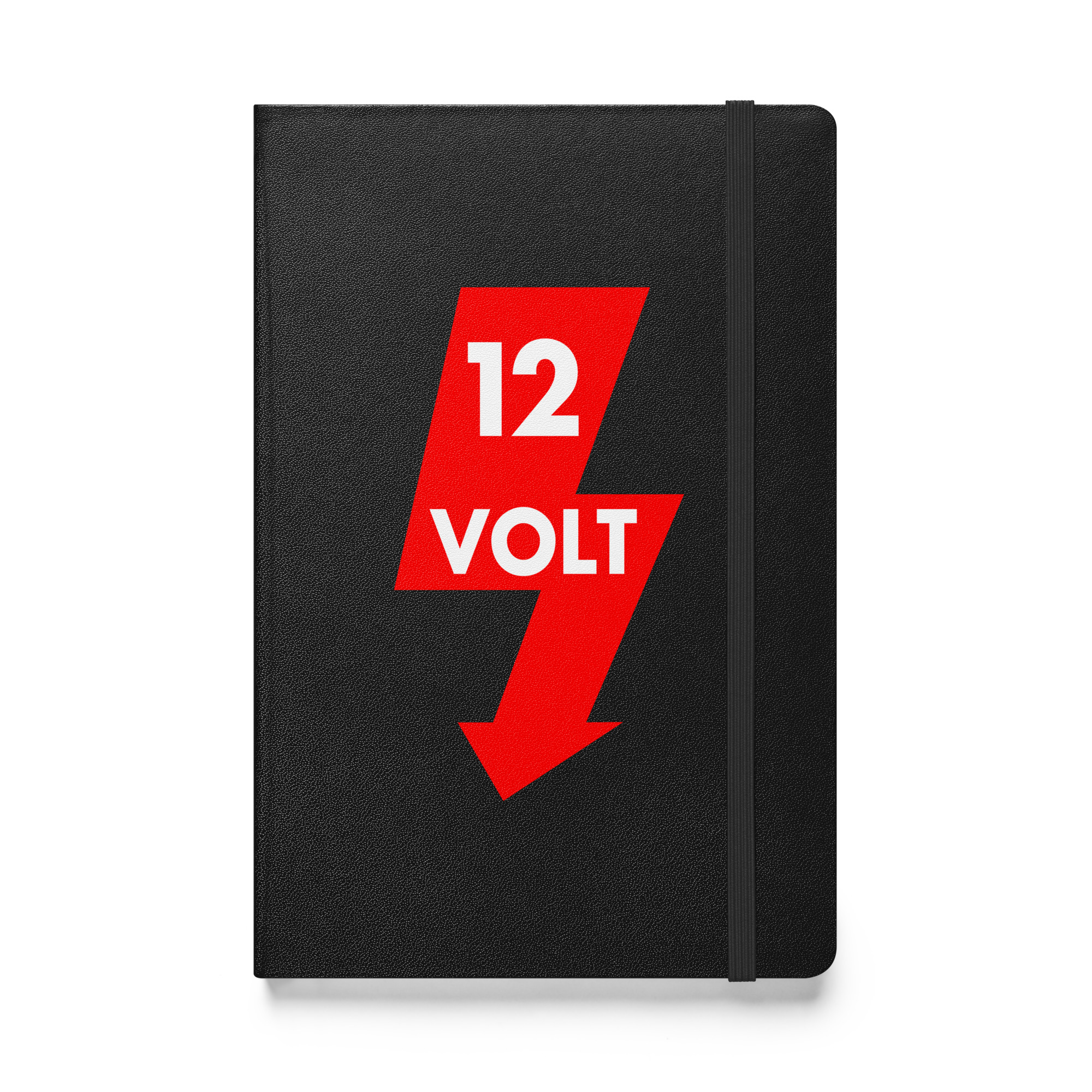 12 Volt Hardcover bound notebook