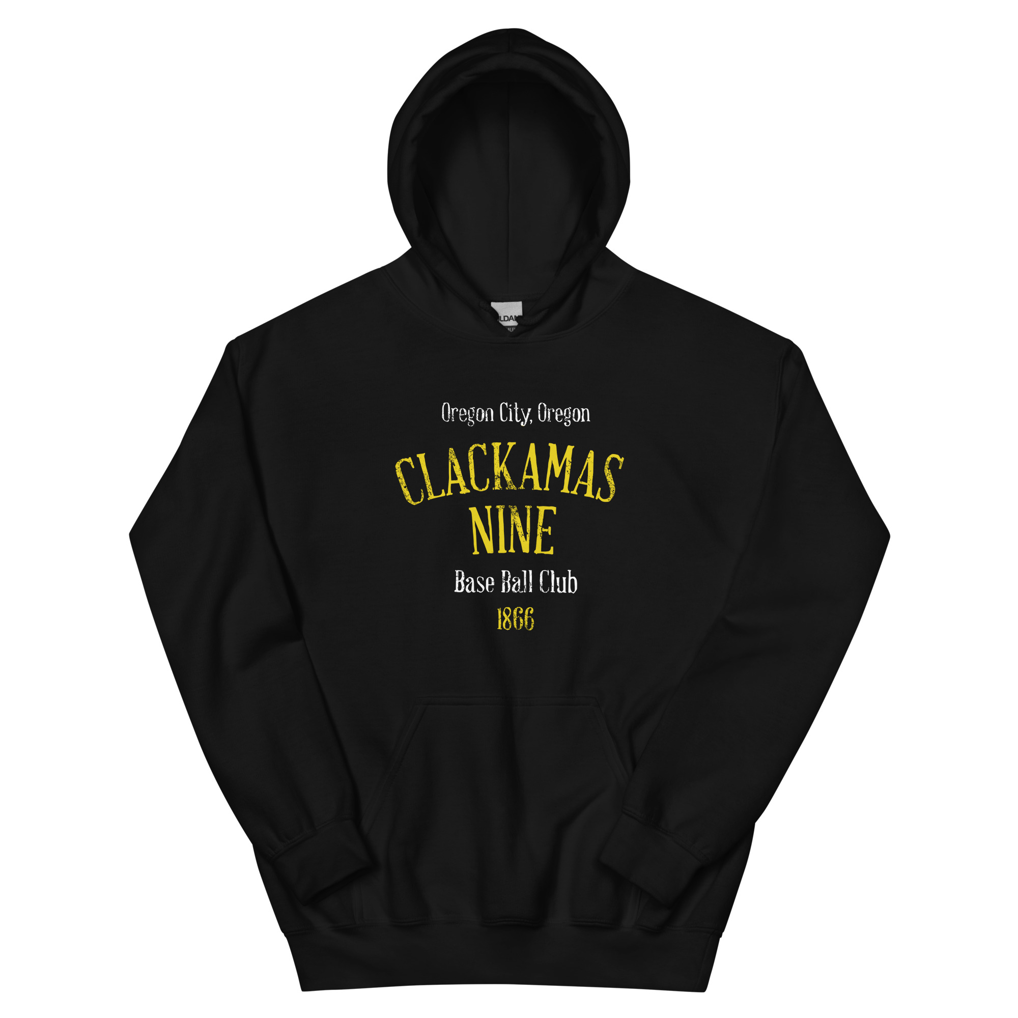 Clackamas Nine Oregon Baseball Club 1866 Unisex Hoodie