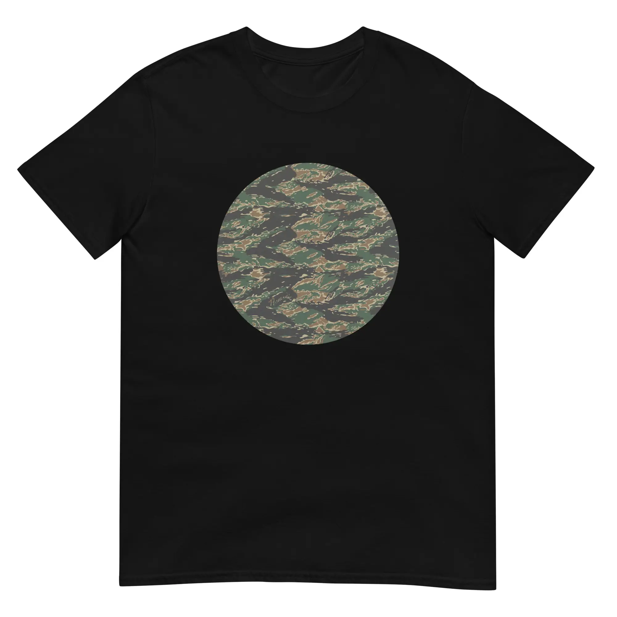 Tiger Camo Short-Sleeve Unisex T-Shirt