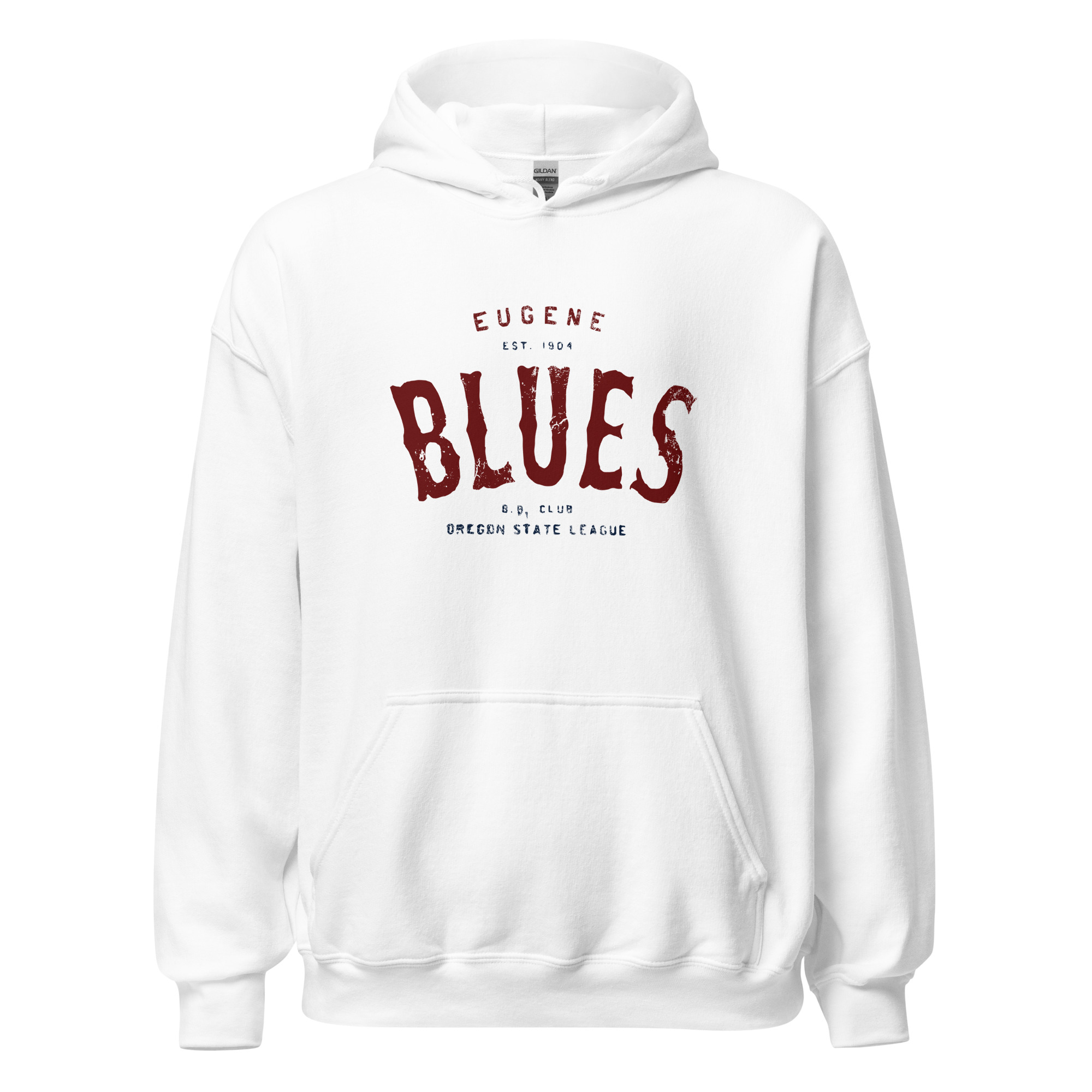 Eugene Blues Baseball Club 1904 Unisex Hoodie