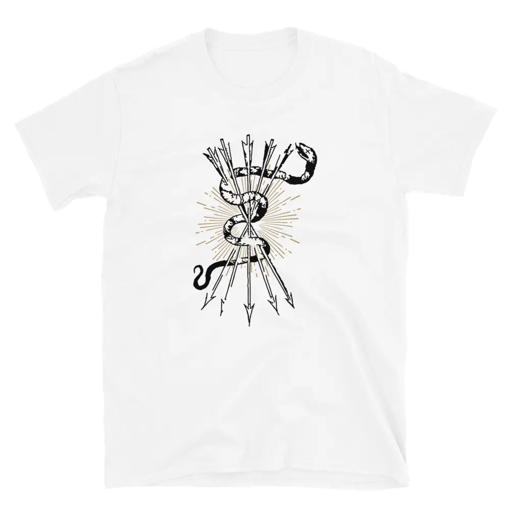 Snake and Arrows Short-Sleeve Unisex T-Shirt